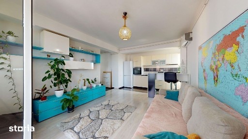 Apartament 3 camere Tineretului Mobilat/Utilat 74 mp Etaj 7/8