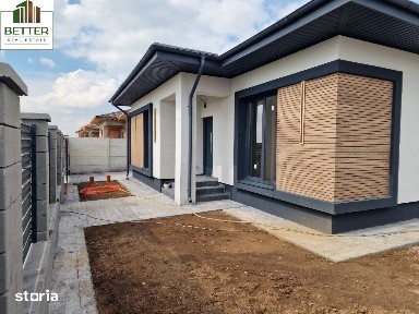 Casă Parter - 4 camere | 2 Băi | Panouri fotovoltaice| Teren 370 mp