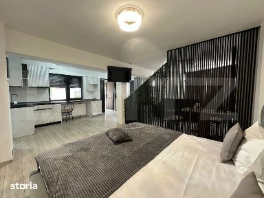 Studio premium open-space, 35 mp, terasa si parcare - zona 22 Decemb
