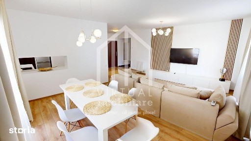Apartament cu 3 camere, 92mp utili+teresa 23mp, bloc cu lift, etaj 2