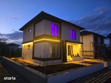 Vila Individuala / Intrare in comuna Berceni / 4 Camere / 3 Bai