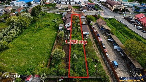 1.250 mp teren intravilan + casa, Gheorge Doja, recomandat si busines