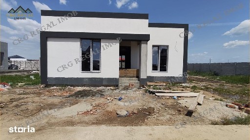 Casa 4 camere 2 bai Teren 500mp strada asfaltata Vidra Berceni Ilfov