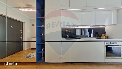 Apartament ultrafinisat de închiriat - 53 mp utili + terasa 14 mp