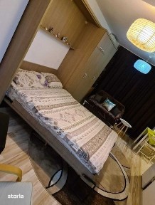 Garsoniera mobiliata si utilata, etaj 1, loc parcare inclus in pret