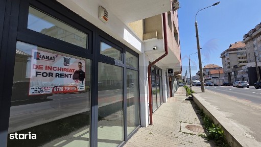 RO/EN Spatiu Comercial | 53 mp | Stradal | Vitrina cu VAD |VIDEO
