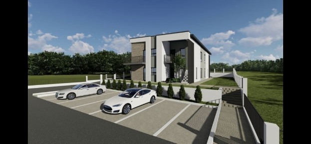 Apartament 3 camere cu curte moderne