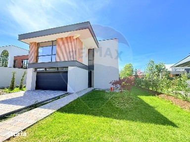 Vilă modernă de vânzare | 5 camere | Dumbrava Vlăsiei | Teren 750 mp