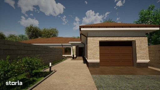 Casa la rosu in Tautii Magheraus, teren 800 mp, acces triplu