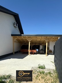 Bușag casă nouă P+M finisată cu 7 ari teren