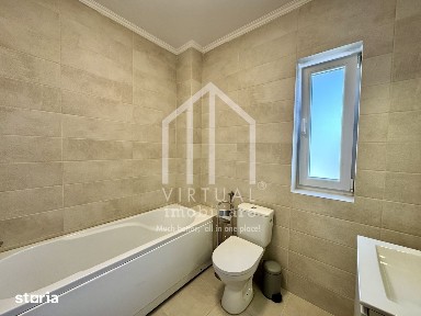 Apartament cu 2 camere, 60mp utili, baie cu geam, parcare privata