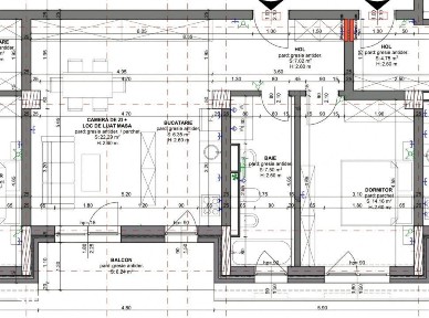 Apartament 2 camere 57 mp, cu Panorama Beta residence