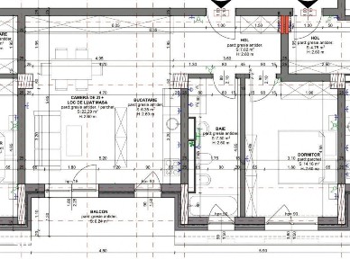 Apartament 2 camere 57 mp, cu Panorama Beta residence