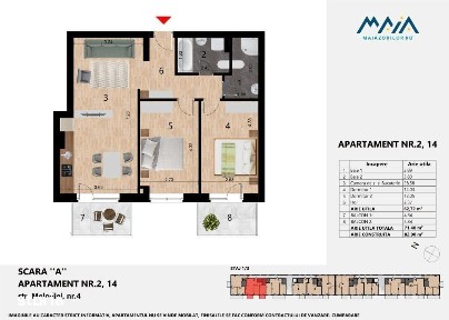3 Camere | Nou Cluj Zorilor | Langa Hotel Golden Tulip