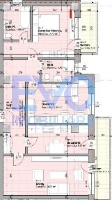 Apartament cu 3 camere, 2 bai, 2 balcoane, lift, bloc nou, zona Galata