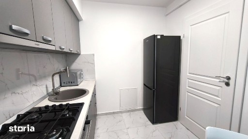 Apartament 1 camera mobilat, etaj 1, bloc NOU, statie autobuz CUG - VA