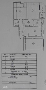 Vand Apartament decomandat, 3 Camere, 2 bai, Iasi, Zona Dacia, Etaj3/8