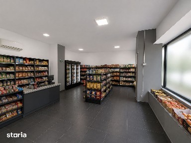 Vanzare Spatiu Comercial 52 mp- Podu Ros. Vitrina, vad pietonal.
