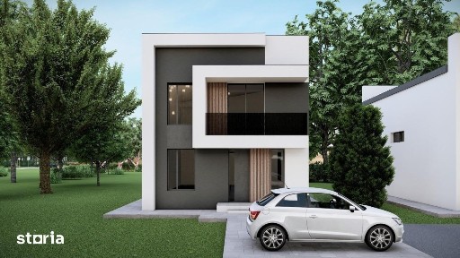 Casă premium P+1 cu 4 camere și 3 băi în Comuna Berceni nouă