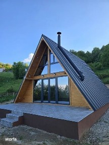 Cabana A-Frame - Plopi, jud. Cluj | 145 mp utili | 1000 mp teren