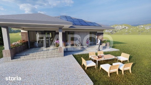 Casa de vanzare cu 3 camere 500mp teren Sura Mica Sibiu