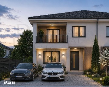Duplex 4 camere, 120 mp utili, complex cu parc și râu, zona Polus-Poli