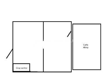 Spatiu comercial cu 2 incaperi 86mp, Bularga - Silk District, curte