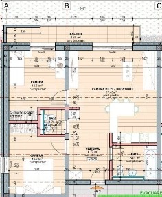 Apartament 3 Camere, 74,62 MP - Tudor | Bloc Nou