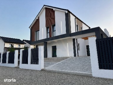 Casa individuala premium 4 camere 3 bai teren 365 mp Calea Cisnadiei