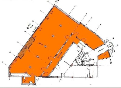 Centru vechi spatiu comercial cu vad 145metrii