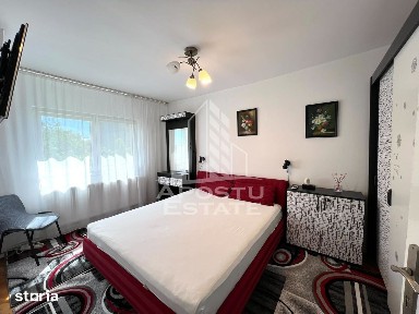 Apartament cu 3 camere de inchiriat, centrala proprie, Girocului