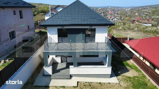 Vila 135 mp, teren 450 mp, priveliste panoramica spre oras, zona Barno