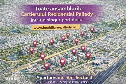 Apartamente 2 camere decomadate, Cartier rezidential Pallady, PROMOTII
