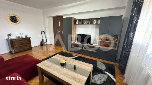 Apartament 2 camere de inchiriat zona Turnisor Sibiu 70 mpu si balcon