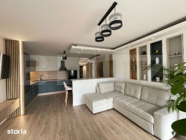 Apartament deosebit cu 2 camere, 58 mp, finisaje premium | Dambul Rotu