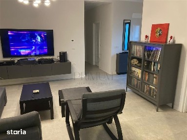 Duplex partial mobilat - zona buna - curte amenajata