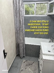 3 camere de închiriat sau vanzare
