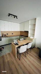 Apartament modern cu 2 camere, complet mobilat, 56 mp, parcare, terasa