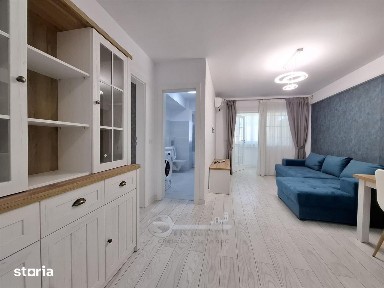 Apartament mobilat, bloc 2022, baie cu geam, balcon inchis, Cug