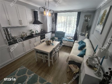 Apartament cochet cu 3 camere, gradina si 3 parcari in zona Selimbar