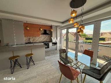 Apartament premium de închiriat în Sibiu - 3 camere, terasă de 26 mp