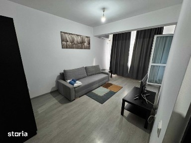 Garsoniera mobilata si utilata la etajul 1 in bloc cu lift
