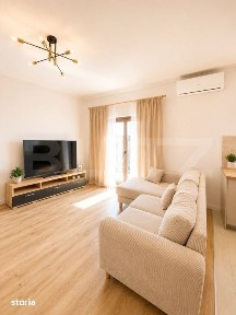 Apartament 2 camere, 46.90 mp, complet utilat si mobilat, zona Braytim