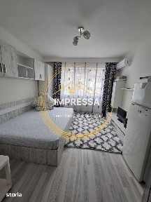 Se inchiriaza garsoniera confort 2 mobilata si utilata etaj 3 Ramiro