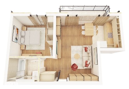 Apartament cu 2 camere, zona Freidorf - Comision 0%