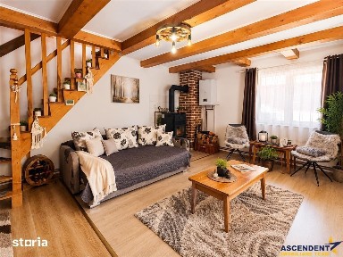 Cocheta casuta,mobilata,accesorizata, garaj,gradina,foisor,Lunca Bradu