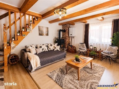 Cocheta casuta,mobilata,accesorizata, garaj,gradina,foisor,Lunca Bradu
