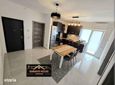 Bloc nou, apartament cu 3 camere, mobilat, utilat, parcare, 400€/Luna