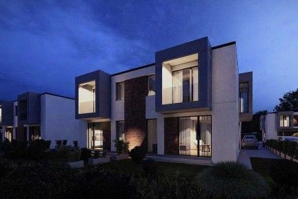 Tunari - new modern villas for sale or rent -Mark Twain School, AISB-0% comission