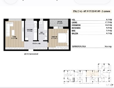Apartament 2 Camere Decomandat Bucuresti Sector 4. Mutare Imediată.